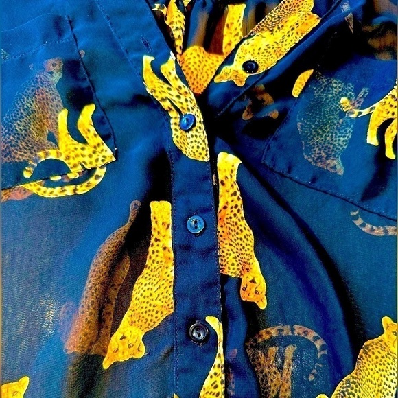A’gaci New Ladies Sheer Cheetah Print top | So unique! 🤩 - Picture 8 of 12